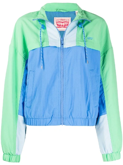 Levi's Colour Block Windbreaker In Multicolor