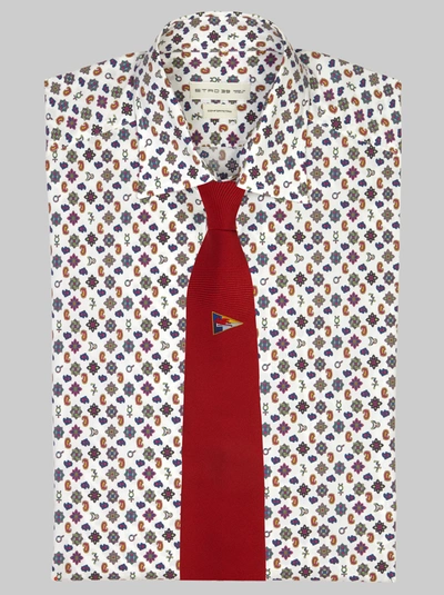 Etro Tie With Pegaso In Red