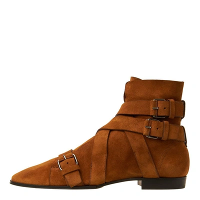 Balmain Boots Jack Ankle In Brown