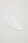 Cos 2-pack Organic-cotton Socks In White