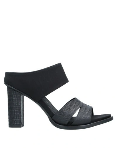 A.f.vandevorst Sandals In Black