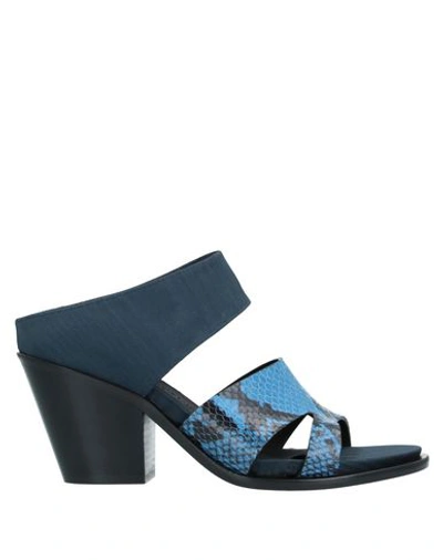 A.f.vandevorst Sandals In Blue