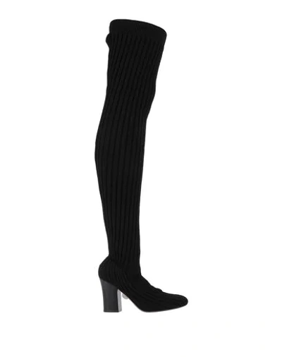Samuele Failli Knee Boots In Black