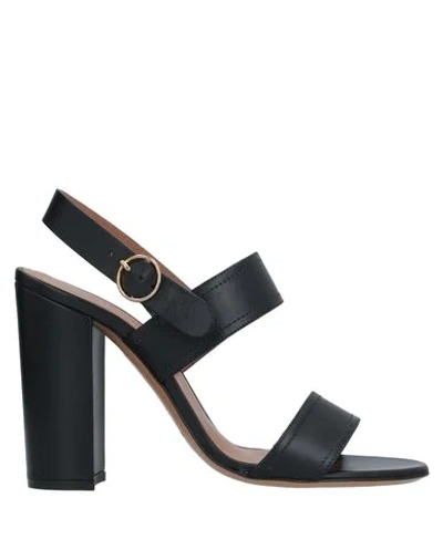 Emporio Armani Sandals In Black