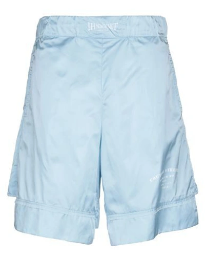 Ih Nom Uh Nit Shorts & Bermuda Shorts In Sky Blue