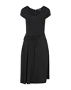 Emporio Armani Knee-length Dresses In Black