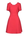 Claudie Pierlot Short Dresses In Red