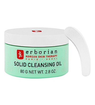 Erborian Solid Cleansing Coconut Oil Makeup Remover In Beige