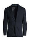 Polo Ralph Lauren Polo Soft Fit Sport Coat In Navy