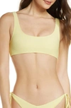 Frankies Bikinis Connor Top - Xs - Also In: S In Daffodil