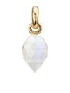 Yellow Gold/ Moonstone