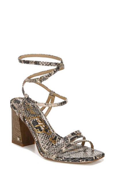 Sam Edelman Doriss Ankle-wrap Strappy Block Heel Sandals