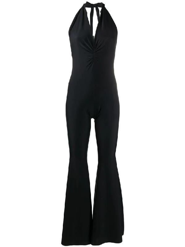 black lycra jumpsuit