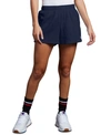 Champion Women's Cotton Practice Shorts In Athletic Navy