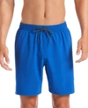 Nike Men's Essential Vital Quick-dry 7" Swim Trunks In Blue