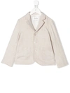 Bonpoint Kids' Single-breasted Fitted Blazer In Neutrals