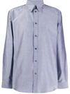 Givenchy Piercing Charm Shirt In Grey