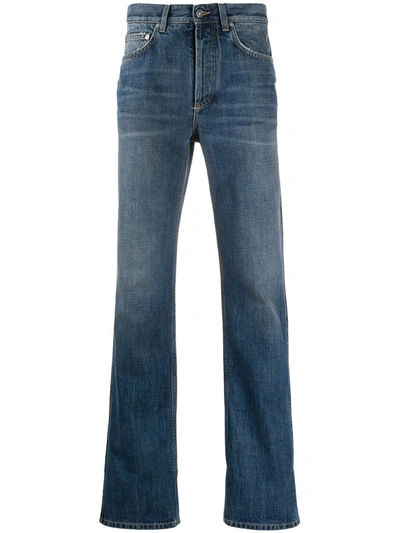 Givenchy Bootcut Straight-leg Jeans In Blue