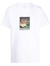 Maharishi Graphic Print T-shirt In White