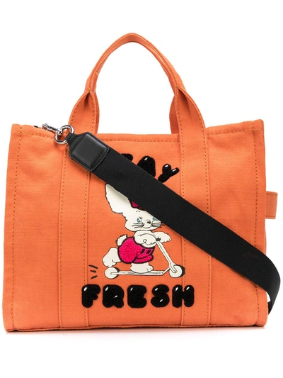 Marc Jacobs X Magda Archer Small The Tote Bag In Orange