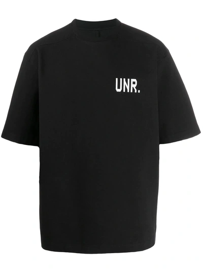 Ben Taverniti Unravel Project Unravel Project Logo Lax T-shirt In Black