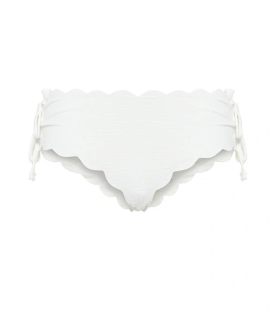 Marysia Spring Triangle Bikini Top In White