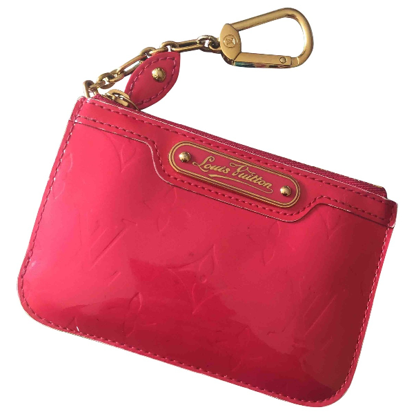 Pre-Owned Louis Vuitton Pink Patent Leather Purses, Wallet & Cases | ModeSens