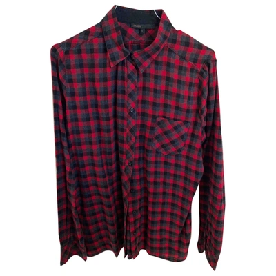 Pre-owned Maje Shirt In Red