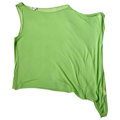 Pre-owned Helmut Lang Tunic In Green