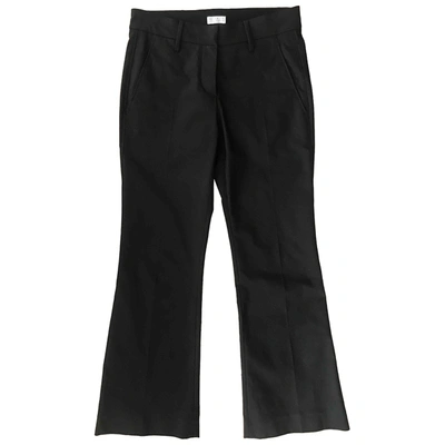 Pre-owned Brunello Cucinelli Straight Pants In Black