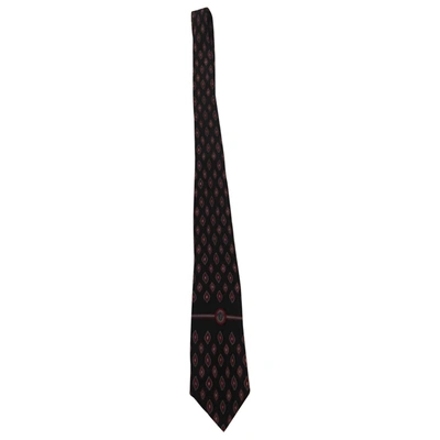 Pre-owned Emilio Pucci Silk Tie In Navy