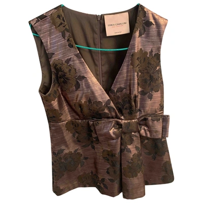 Pre-owned Erika Cavallini Vest In Other