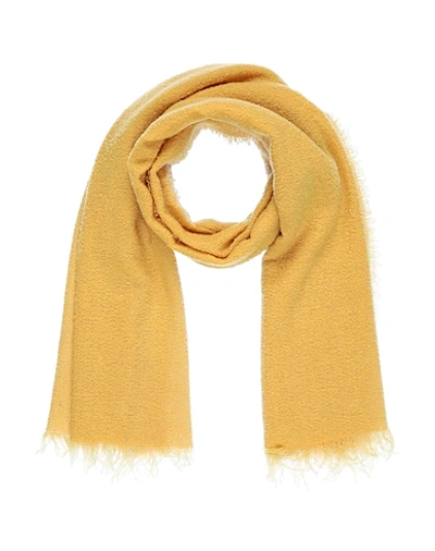 Zanone Scarves In Yellow