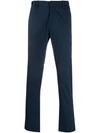 Hugo Boss Stanino Slim-fit Stretch Cotton Chinos In Blue