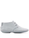 Camper Right Nina Lace-up Boots In Grey