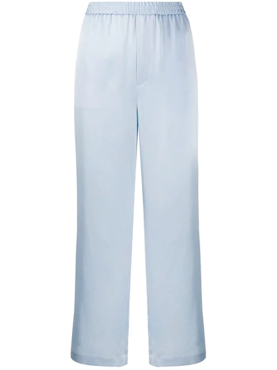 Filippa K Kimberley Elasticated Waistband Trousers In Ice Blue
