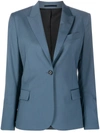 Filippa K Sasha Single Breasted Blazer In Blue