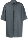 Valentino Oversized Shirt In Grey