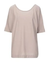 Slowear T-shirts In Dove Grey