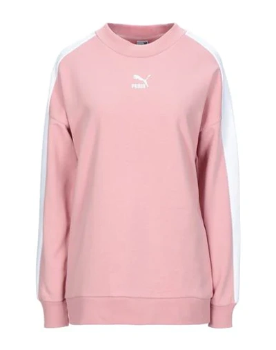 Puma Sweatshirts In Pink