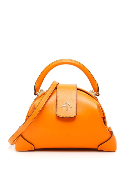 Manu Atelier Demi Bag In Orange