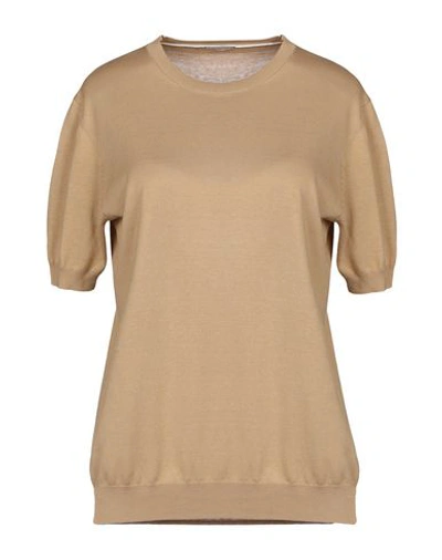 Paolo Pecora Sweater In Light Brown
