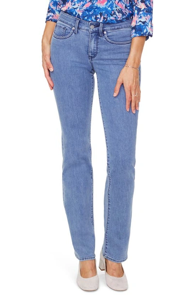 Nydj Marilyn High Waist Cool Embrace Straight Leg Jeans In Delray