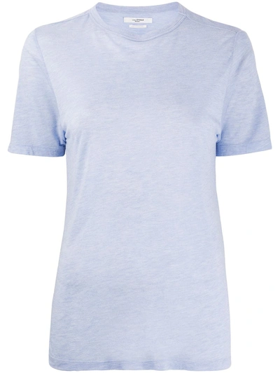 Isabel Marant Étoile Relaxed Fit Round Neck T-shirt In Blue