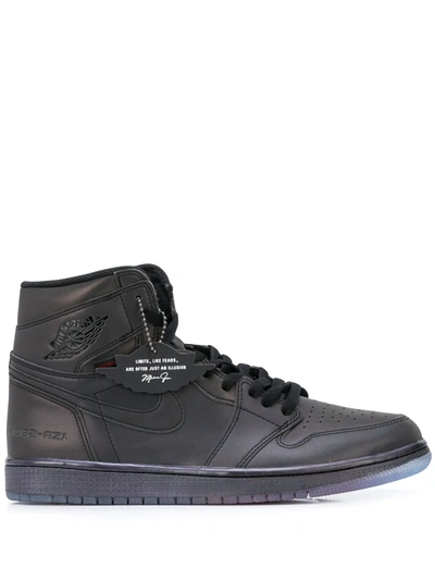 Nike Air Jordan 1 Zoom Fearless Sneakers In 黑色