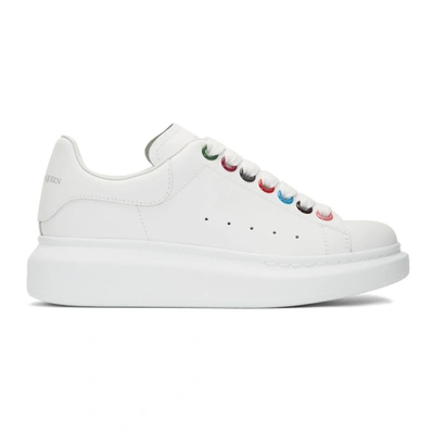 Alexander Mcqueen Oversize Low Top Sneaker In White