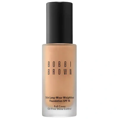 Bobbi Brown Skin Long-wear Weightless Liquid Foundation With Broad Spectrum Spf 15 Sunscreen Golden (w-074) 1 oz