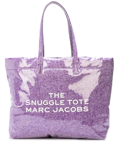 Marc Jacobs The Snuggle Tote Bag In Violet