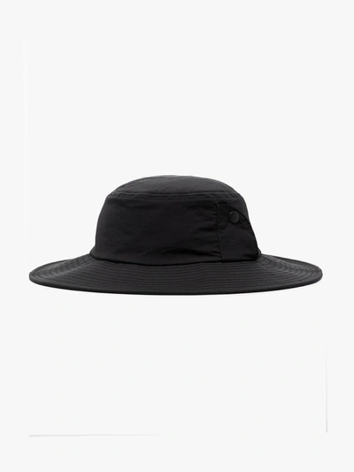 A-cold-wall* Logo-patch Soft-shell Bucket Hat In Black