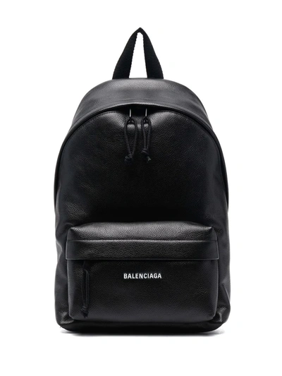 Balenciaga Small Explorer Backpack In Black
